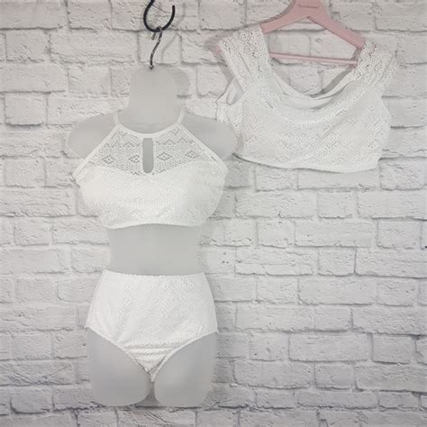 No Boundaries Swim No Boundaries Nwt Lace Piece Swimsuit Bikini