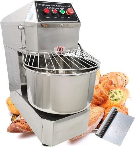 Heavy Duty Electric Dough Mixer With Double Action Double Speed Spiral