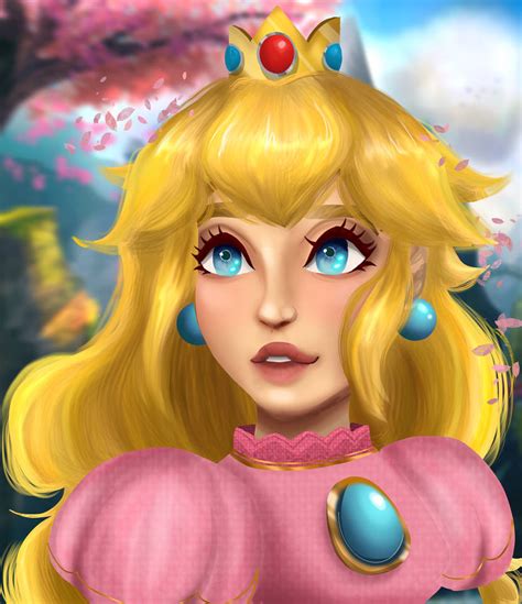 Princess Peach By Bubblemuffinsart On Deviantart