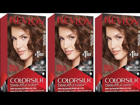 Casta O Cobrizo Dorado Revlon Colorsilk Youtube