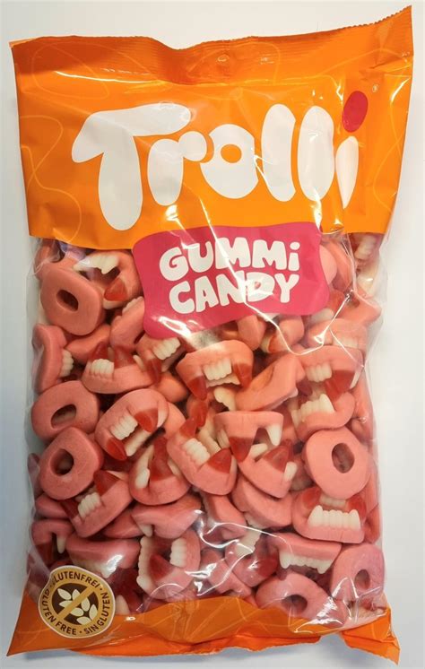 Dracula teeth 1kg Trolli Velkommen til Dagligvare på nett