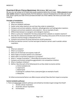 Bacteria Identification From Common Micro Tests Microbiology Mcb