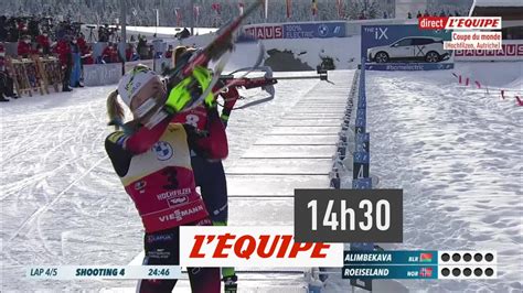 Poursuite Femmes D Hochfilzen Biathlon Replay Vid O Dailymotion