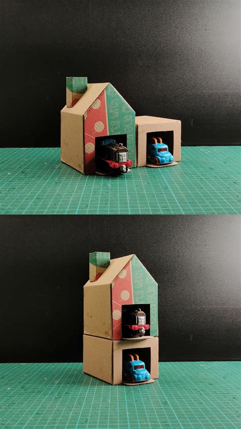 Cardboard House Templates