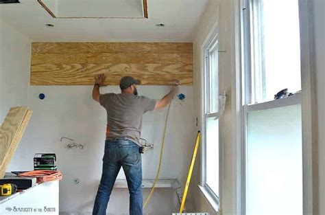 How To Install Shiplap Walls New Construction Homesea