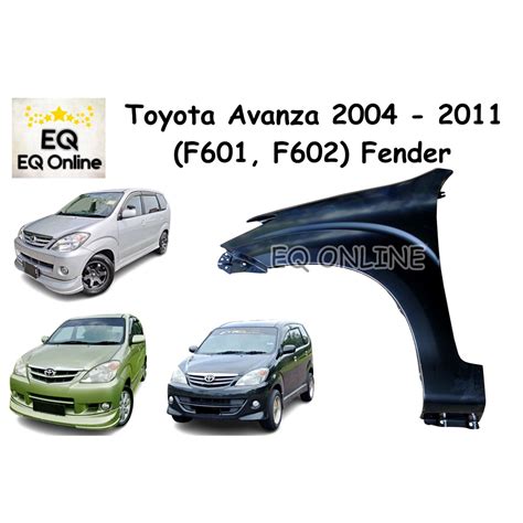 Toyota Avanza F F Fender Mudguard Besi Iron