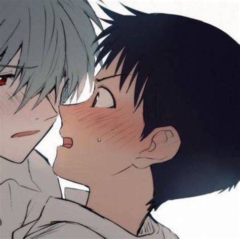 SHINJI IKARI AND KAWORU NAGISA MATCHING ICON 1 2 Em 2022 Anime