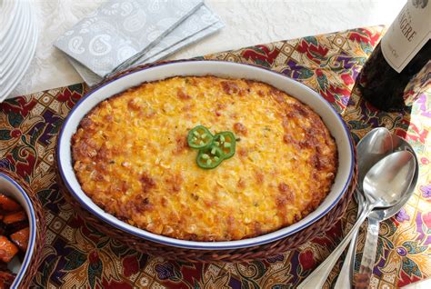 Food Lust People Love Cheesy Jalape O Corn Casserole Sundaysupper