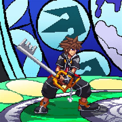 Kingdom Hearts Sprites Sora