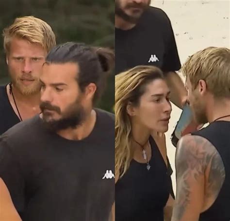 Survivor Ada Konseyinde Ipler Gerildi Berna Ve Yunus Emre Aras Nda