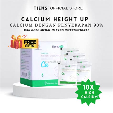 Calsium Nhcp Tiens Powder Supplement Tulang Tiens Original T Susu