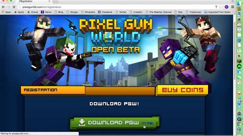 How To Get Pixel Gun World On Mac YouTube