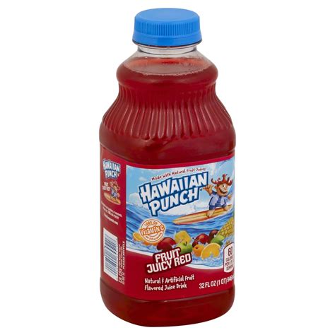 Hawaiian Punch Fruit Juicy Red Juice Drink Shop Juice At H E B