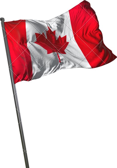 Canadian Flag Waving