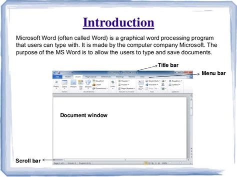 What Are The Main Features Of Microsoft Word