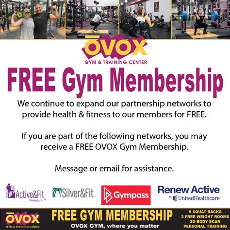 Free Gym Membership | OVOX Morganville