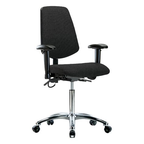 Fabric Arms Included Esd Task Chair 376j77br Esd Fmbch Mb Cr T0 A1