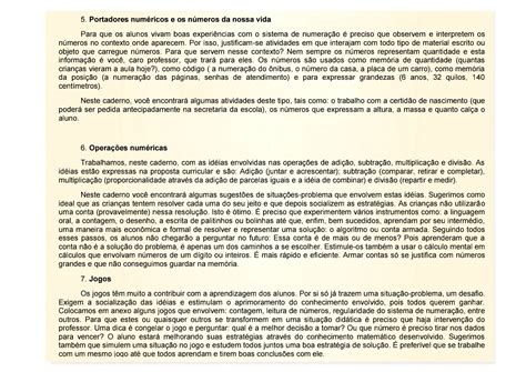 Caderno de atividades pedagógicas Matemática 2 ano Caderno de