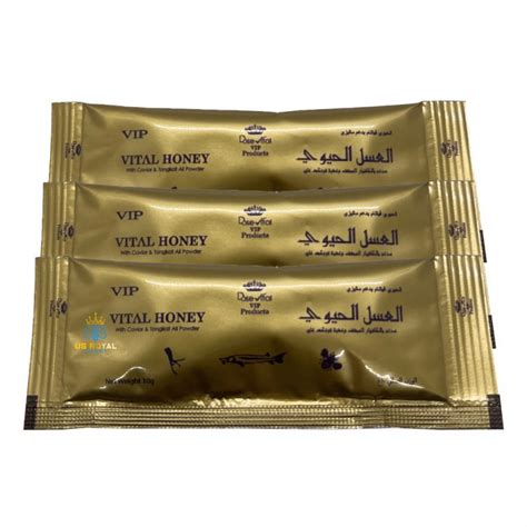 Vital Honey For Men 24 Sachets 10 G ⋆ Us Royal Honey