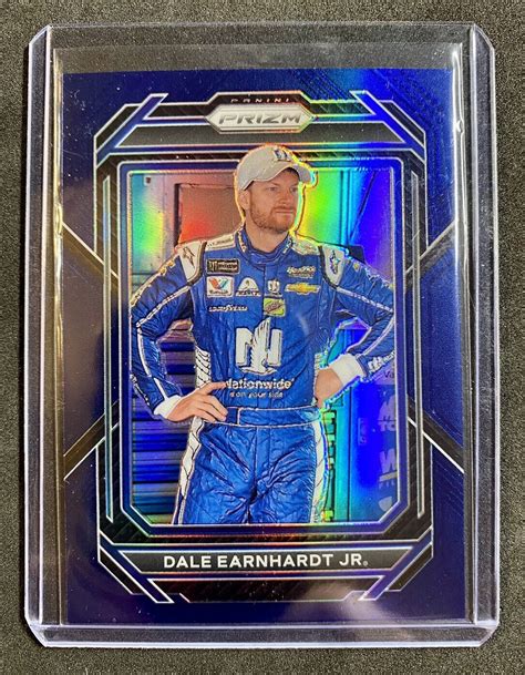 Panini Prizm Racing Dale Earnhardt Jr Blue Prizm Nascar