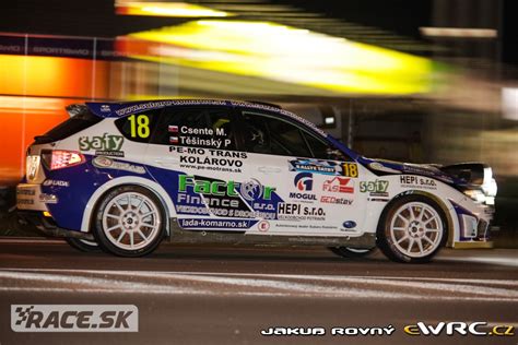 Csente M Rio T Nsk Petr Subaru Impreza Sti N Rallye Tatry