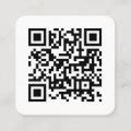 connect   instagram facebook social media qr square business card