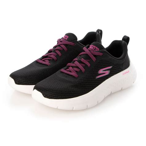 スケッチャーズ SKECHERS レディース スニーカー GO WALK FLEX 124952W ブラック 靴ファッション通販