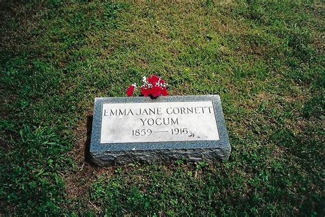 Emma Jane Cornett Yocum Homenaje De Find A Grave