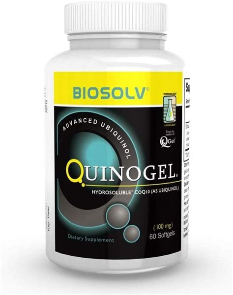 Amazon Quinogel Solubilized Ubiquinol Coq Hydrosoluble Kaneka