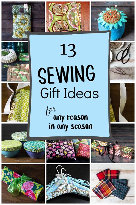 13 Easy Handmade Sewn Gifts to Try | Hearth and Vine