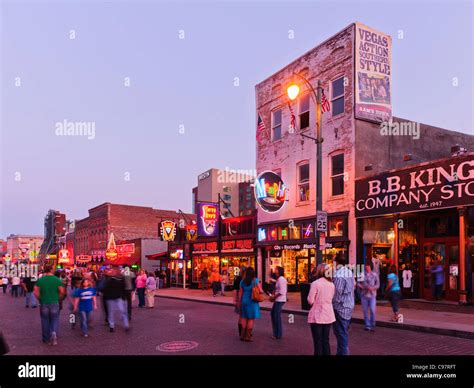 Beale Street, Memphis Stock Photo - Alamy