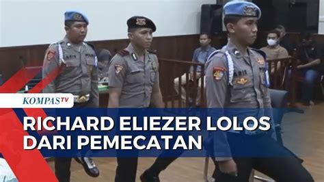 Tidak Dipecat Dari Polri Eliezer Tetap Jadi Polisi Dengan Sanksi