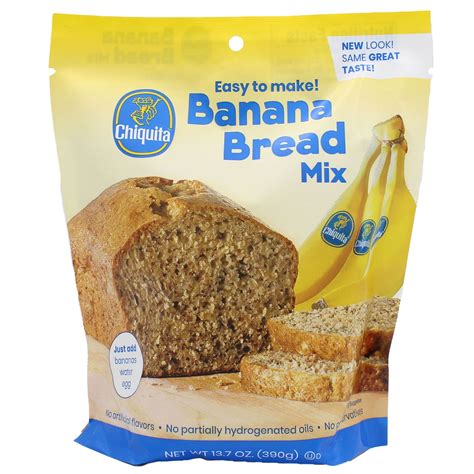 Concord Foods Quick Add Bake Chiquita Banana Bread Mix 13 7 Oz