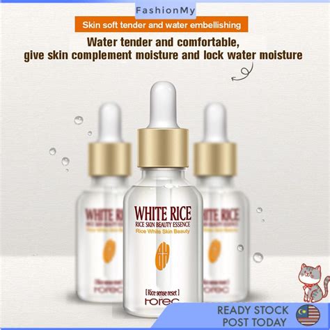 Stock Ready 100 Original Rorec White Rice Skin Beauty Essence Serum