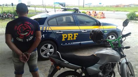 PRF Recupera Motocicleta Roubada Na BR 101