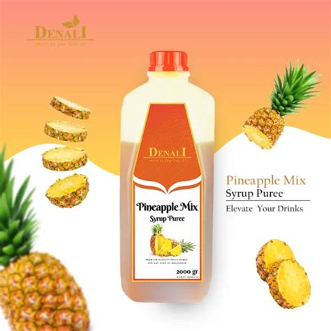 Denali Pineapple Puree Sauce Puree Concentrate Scuro Lavino