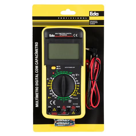 Multimetro Digital 9205a c/Beep 9205A cod 9kf – Precisão Absoluta