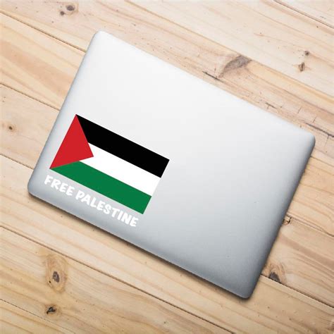 FREE PALESTINE car decal palestinian flag laptop decal | Etsy