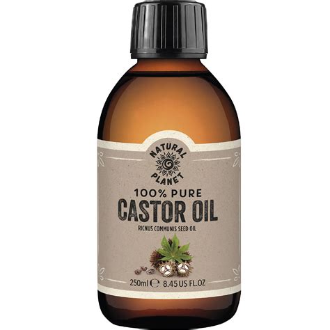 Natural Planet Castor OIl 250ml Cold Pressed Premium Quality 100 Pure