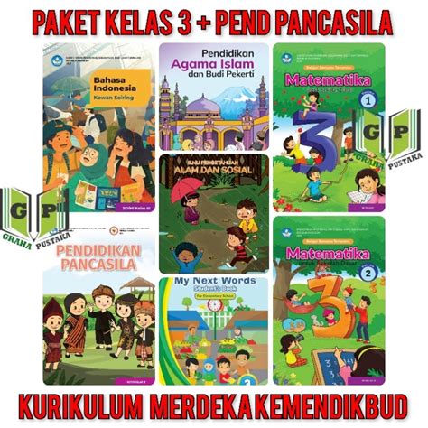 Jual Paket Kelas Sd Kurikulum Merdeka Pend Pancasila Kemendikbud