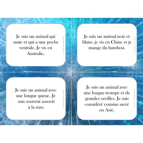 Devinettes Les Animaux