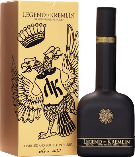 Legend Of Kremlin Gift Box Plain Vodka Bondston