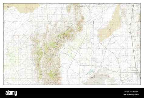 Tularosa New Mexico Map 1981 1 100000 United States Of America By