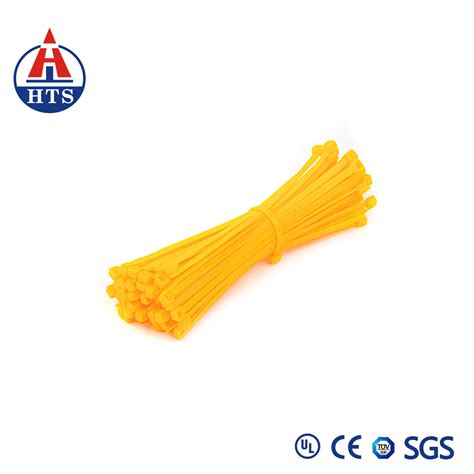 Yellow Zip Ties Assorted Sizes Standard Self-Locking 3.6*150mm - China ...