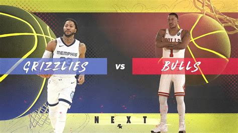 NBA 2K25 Memphis Grizzlies Derrick Rose Vs Chicago Bulls Derrick