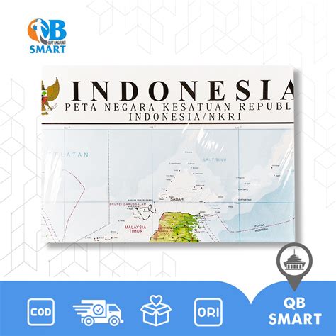 Jual Peta Indonesia Lipat Shopee Indonesia