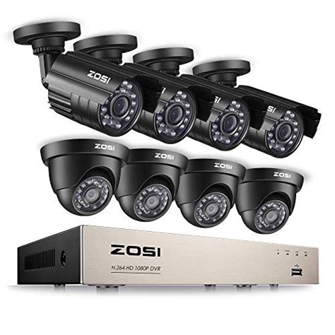 Zosi P Security Camera System With Tb Hard Drive Ch Mp Lite Hd