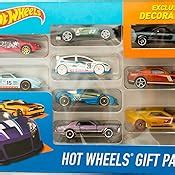 Amazon Hot Wheels Car Gift Pack Styles May Vary Multicolor