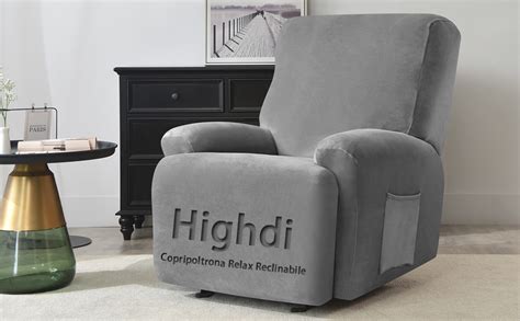 Highdi Copripoltrona Relax Reclinabile Completo Pezzo Fodera Per