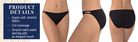 Vanity Fair Women S Illumination Bikini Panty 18108 At Amazon Womens Clothing Store